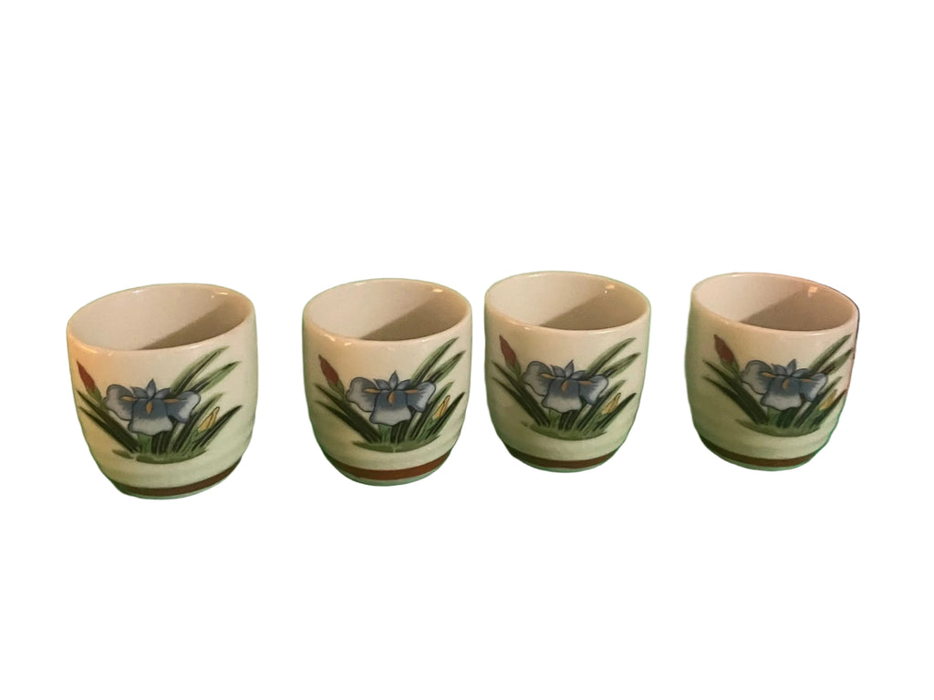 Japanese ceramic shake bottle and cup set