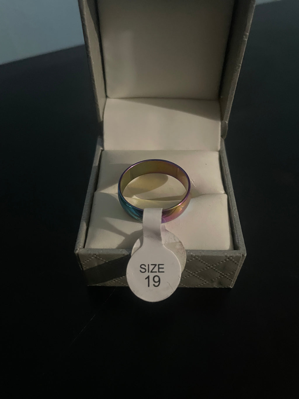 Men’s size 19 ring